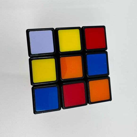 VTG Rubiks Cube Brain Teaser Children/Kids Fun Collectible Puzzle Educational - Picture 2 of 6